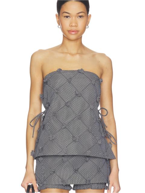 Line & Dot Thora Strapless Top