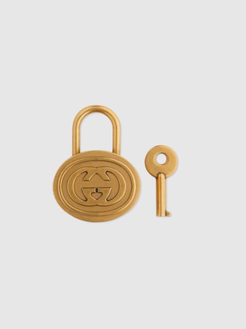 GUCCI Interlocking G padlock