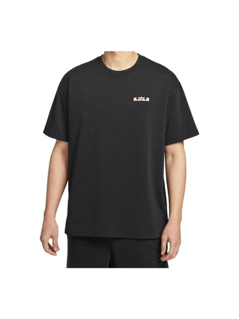 Nike Nike x LebBron Max90 T-Shirt Asia Sizing 'Black' HJ3413-010