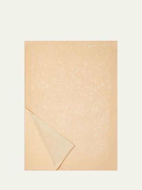 Loro Piana Albero Della Vita Maxi Wool Stole