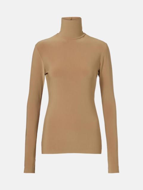NORMA KAMALI Jersey turtleneck top