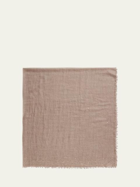 Faliero Sarti New Domenica Paillette Cashmere Scarf