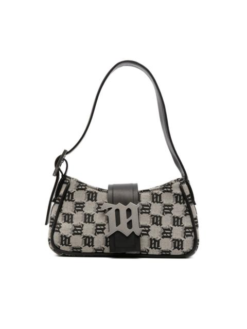 MISBHV logo-pattern print shoulder bag