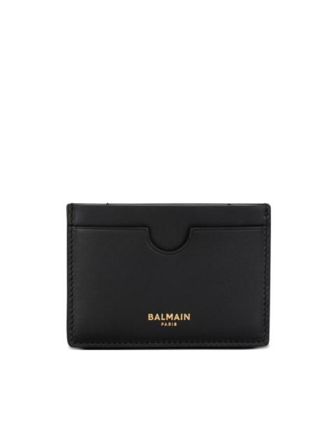 Balmain leather card holder