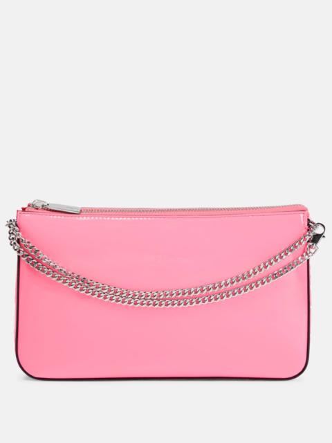 Christian Louboutin Loubila patent leather clutch
