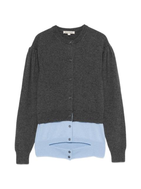 Meryll Rogge puff-sleeve cardigan