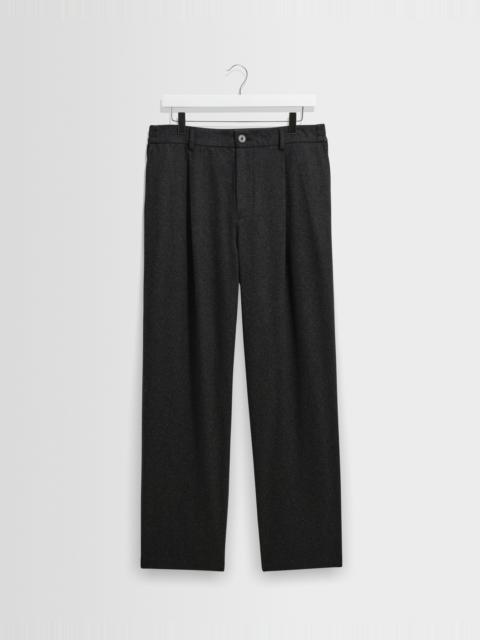 Wax London Malham - Dark Grey Wool Blend Trouser
