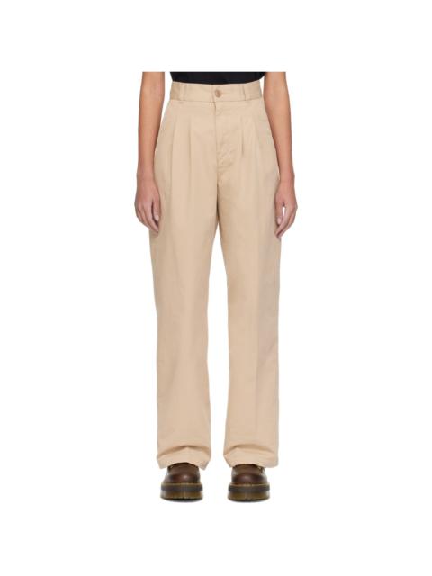 Carhartt Beige Leola Trousers