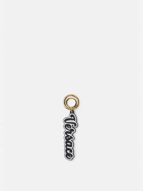 VERSACE Varsity Logo Silicone Key Chain