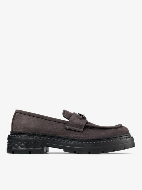 JIMMY CHOO Marlow Diamond/M
Mocha Nubuck Leather Shoes