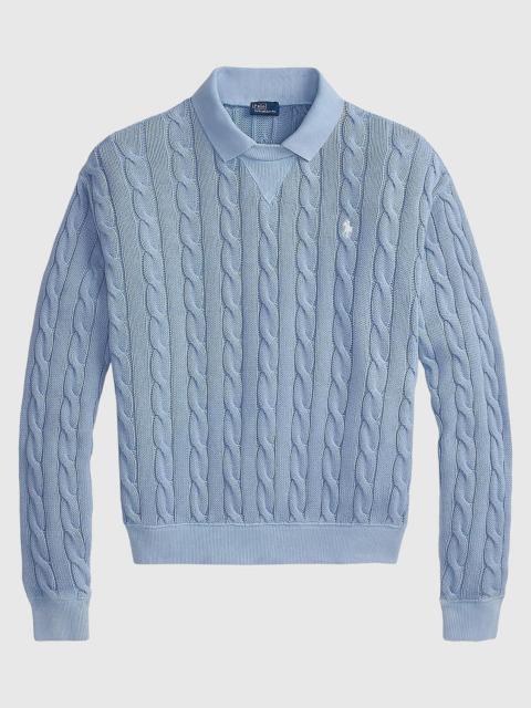 Polo Ralph Lauren Cable-Knit Cotton Sweater