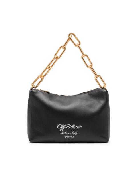 Off-White Block leather tote bag