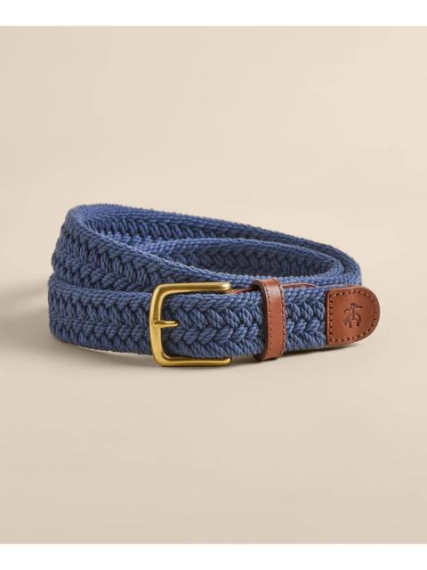Brooks Brothers Cotton Braided Belt