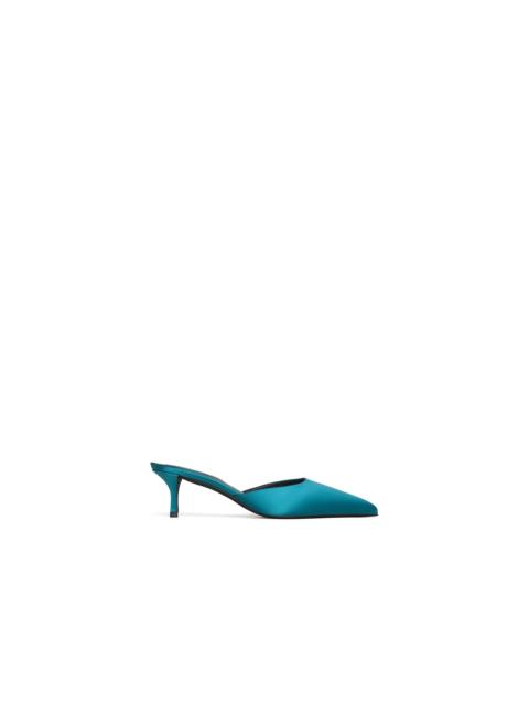 Alaïa LE CŒUR MULES IN SATIN