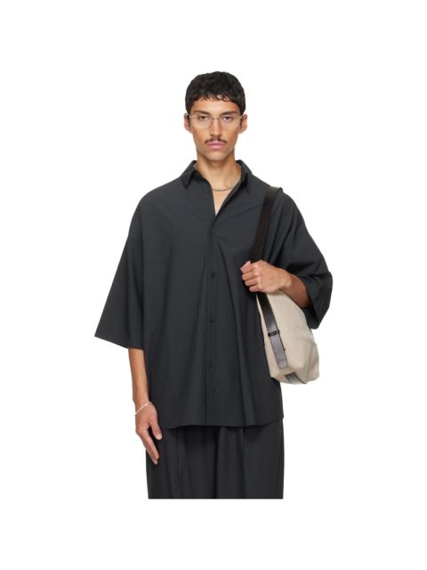 ESSENTIALS Black Button Up Shirt