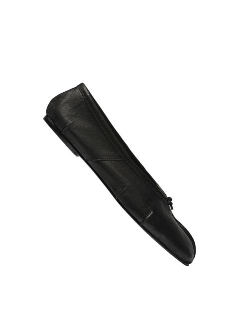 Maison Margiela TABI NEW BALLERINA IN SOFT NAPPA LEATHER (BLACK)