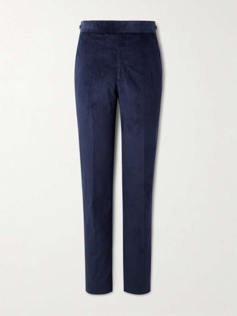 GABRIELA HEARST Sebastian Straight-Leg Cotton-Corduroy Suit Trousers