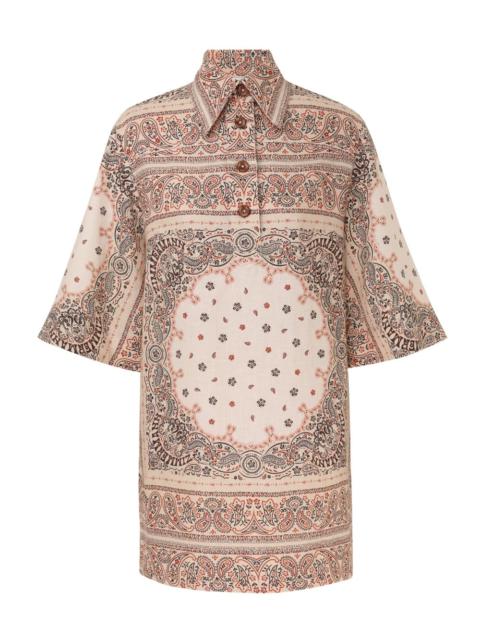 【Zimmermann】Wylie hooded frayed cotton-terry mini dress Zimmermann Dresses | Australian Designer Collection | Coveti