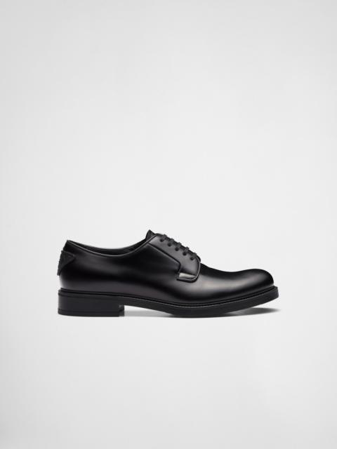 Prada Brushed leather lace-ups