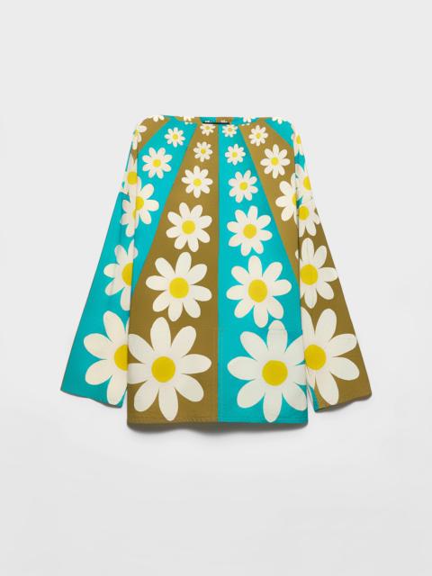 Prada Printed cotton shirt