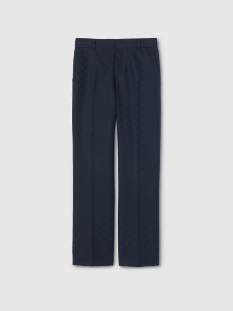 GUCCI GG cotton gabardine pants