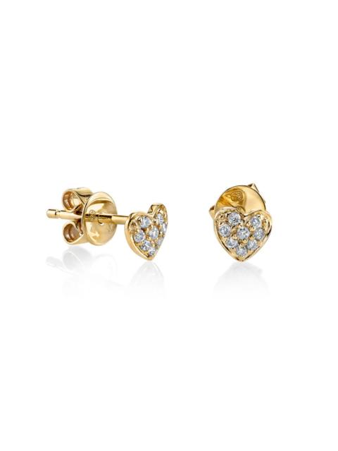 SYDNEY EVAN Tiny Heart Stud - Single