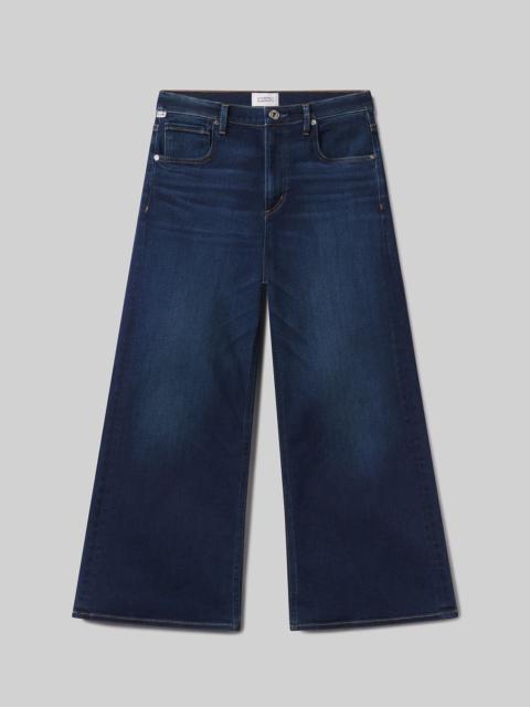 Citizens of Humanity Lyra Wide Leg Crop Clean Hem In Dakota