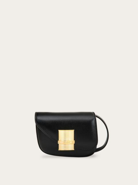 FERRAGAMO Fiamma credit card holder