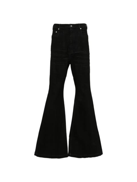 Bolan high-rise bootcut jeans