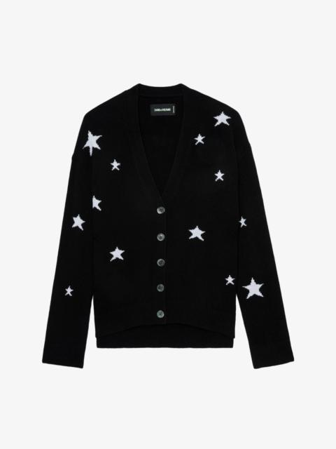 Zadig & Voltaire Mirka Stars Cardigan Cashmere