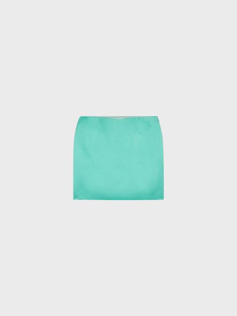 Blumarine DUCHESSE SATIN MINISKIRT
