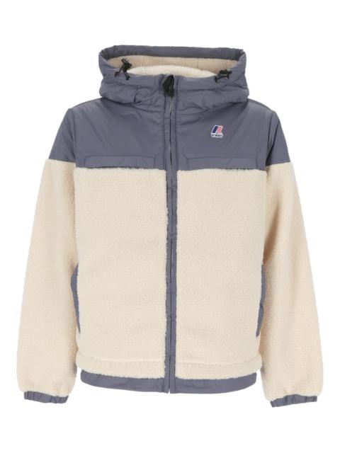 K-WAY fleece hooded jacket