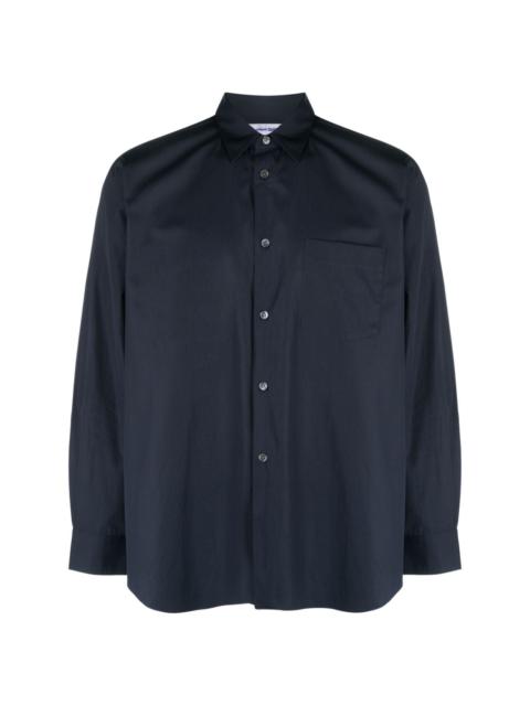 long-sleeved cotton shirt