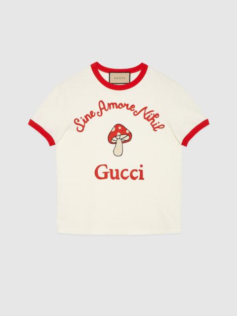 'Gucci Sine Amore Nihil' cotton jersey T-shirt