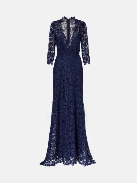 Monique Lhuillier Lace gown