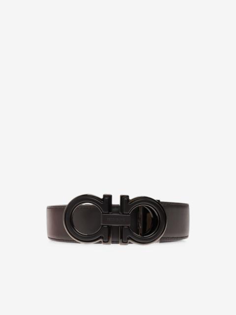 FERRAGAMO Gancini reversible belt