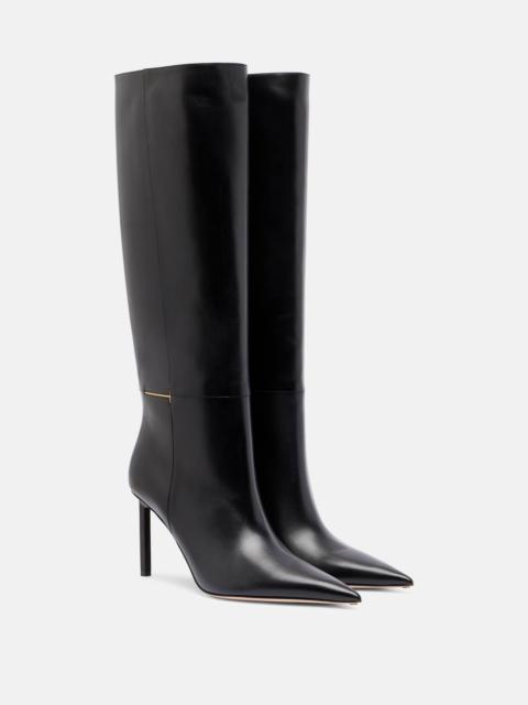 TOM FORD Julianne 85 leather knee-high boots