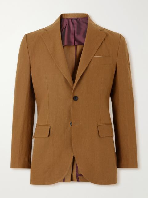 RUBINACCI Linen Suit Jacket