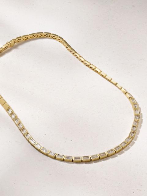 ANITA KO 18-karat gold diamond necklace Gold