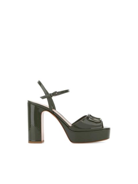 Valentino VLogo Signature patent sandals