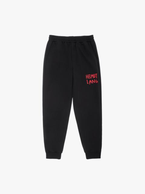 Helmut Lang SCRIBBLE LOGO JOGGER