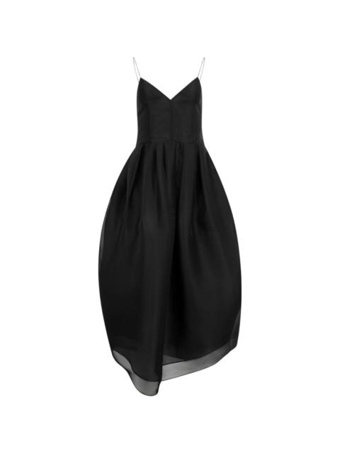 KHAITE Colette V-neck midi dress