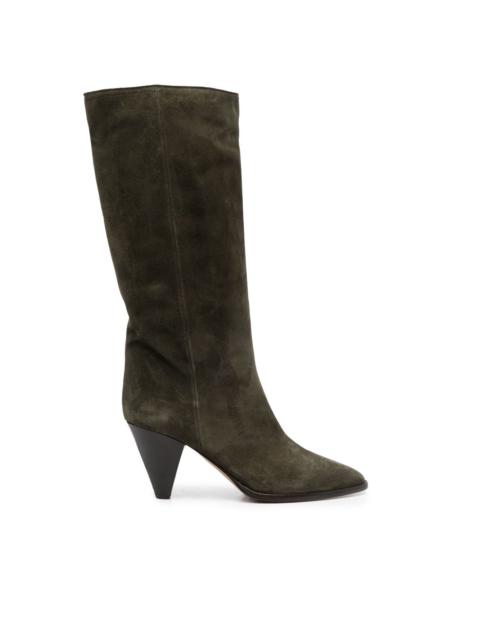Rouxy suede knee-high boots