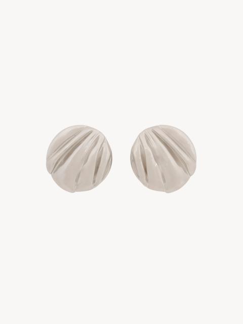 Chloé THE CHLOÉ PLEATS EARRINGS