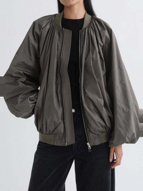 AGOLDE RAFFI BOMBER JACKET IN FERN