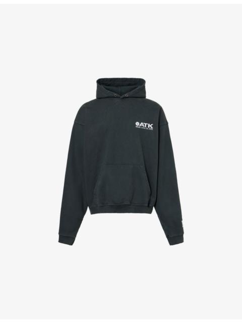 GALLERY DEPT. ATK  Music Lives Graphic-Print Long-Sleeve Cotton-Jersey  Hoody