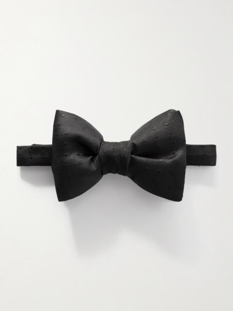 TOM FORD Pre-Tied Polka-Dot Silk-Twill Bow-Tie