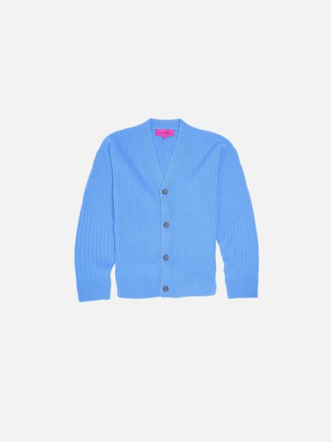 The Elder Statesman SPLICED RIB CARDIGAN