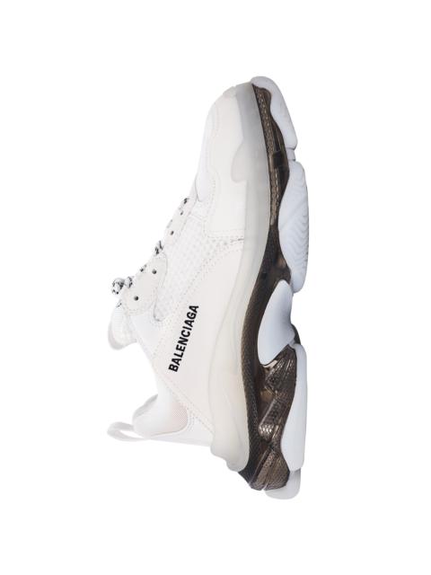 BALENCIAGA WHITE TRIPLE S SNEAKERS