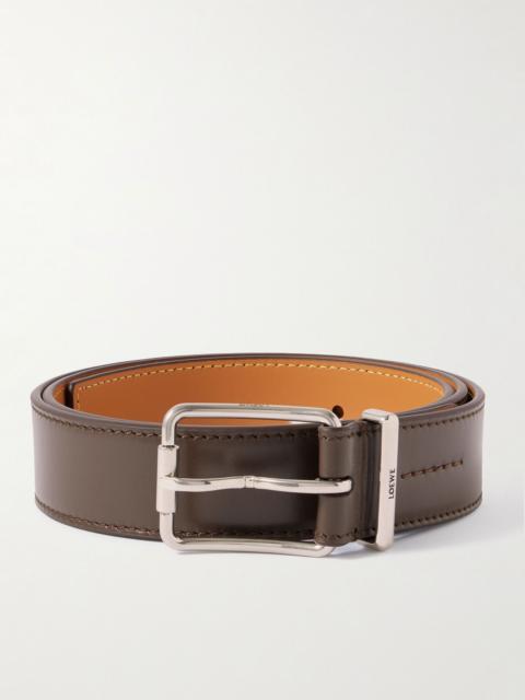 Loewe 3.2cm Leather Belt Brown